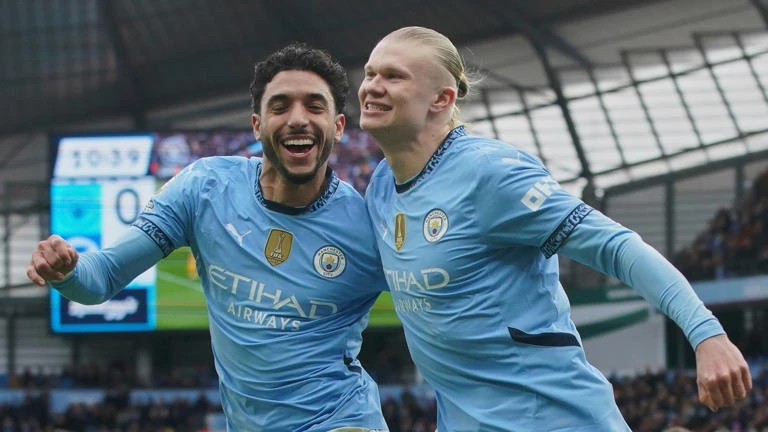 REVEALED: The Secret Two-Word Message Erling Haaland Sent to Man City’s Omar Marmoush